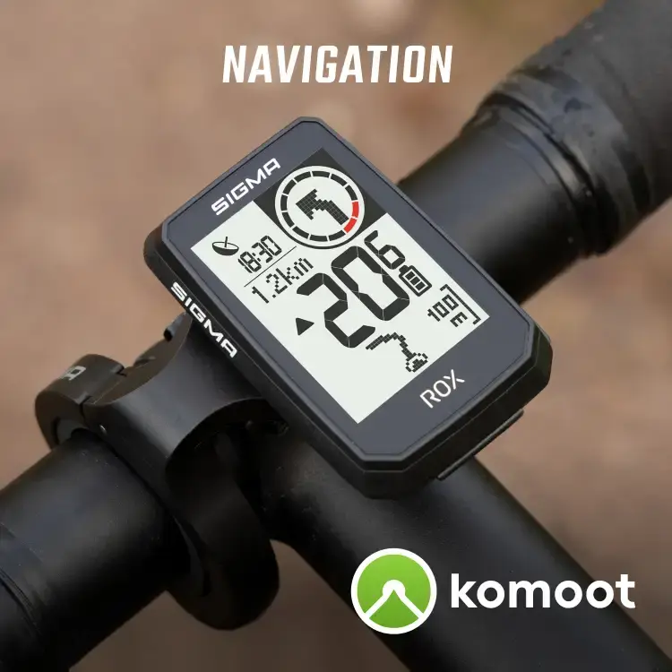 Sigma Sport ROX 2.0 Endurance GPS Fietscomputer Zwart