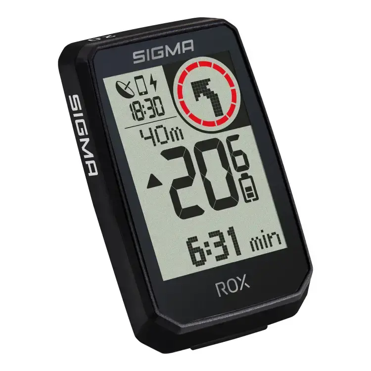 Sigma Sport ROX 2.0 Endurance GPS Fietscomputer Zwart