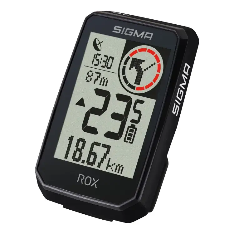 Sigma Sport ROX 2.0 Endurance GPS Fietscomputer Zwart