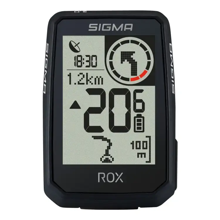 Sigma Sport ROX 2.0 Endurance GPS Fietscomputer Zwart