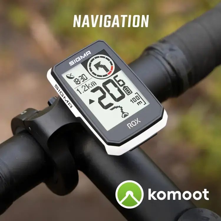 Sigma Sport ROX 2.0 Endurance GPS Fietscomputer Wit