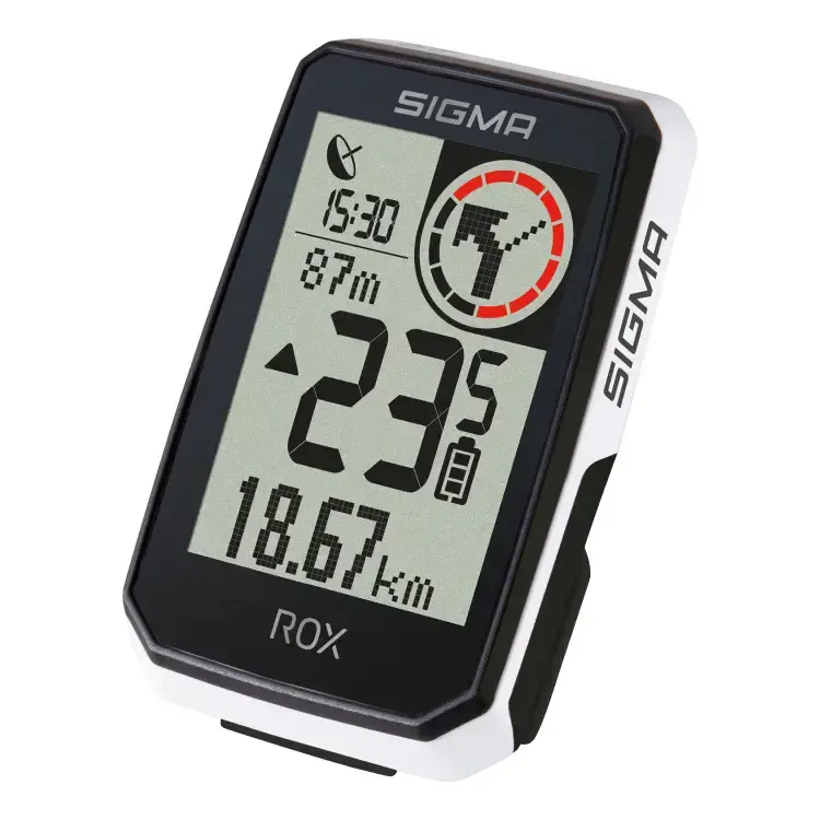 Sigma Sport ROX 2.0 Endurance GPS Fietscomputer Wit