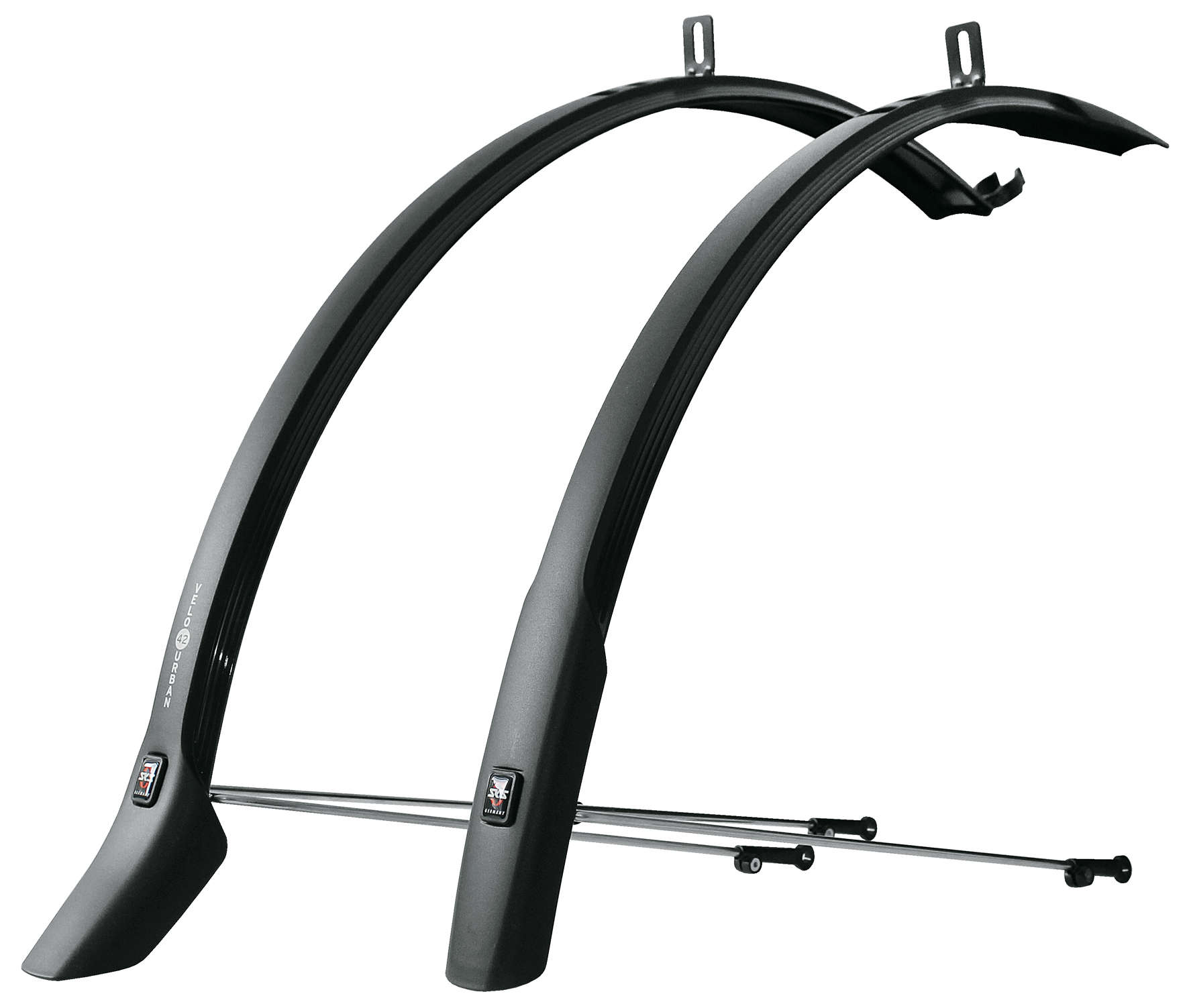 SKS Velo 42 Urban Spatbordenset 28 Zwart