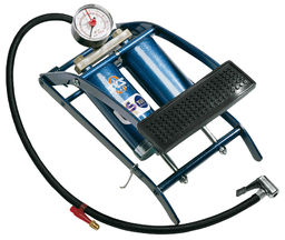 SKS Twin Air Vloerpomp Blauw
