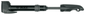 SKS Injex T-Zoom Mini fietspomp Zwart