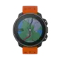 Suunto Vertical Solar Steel GPS Sporthorloge Oranje