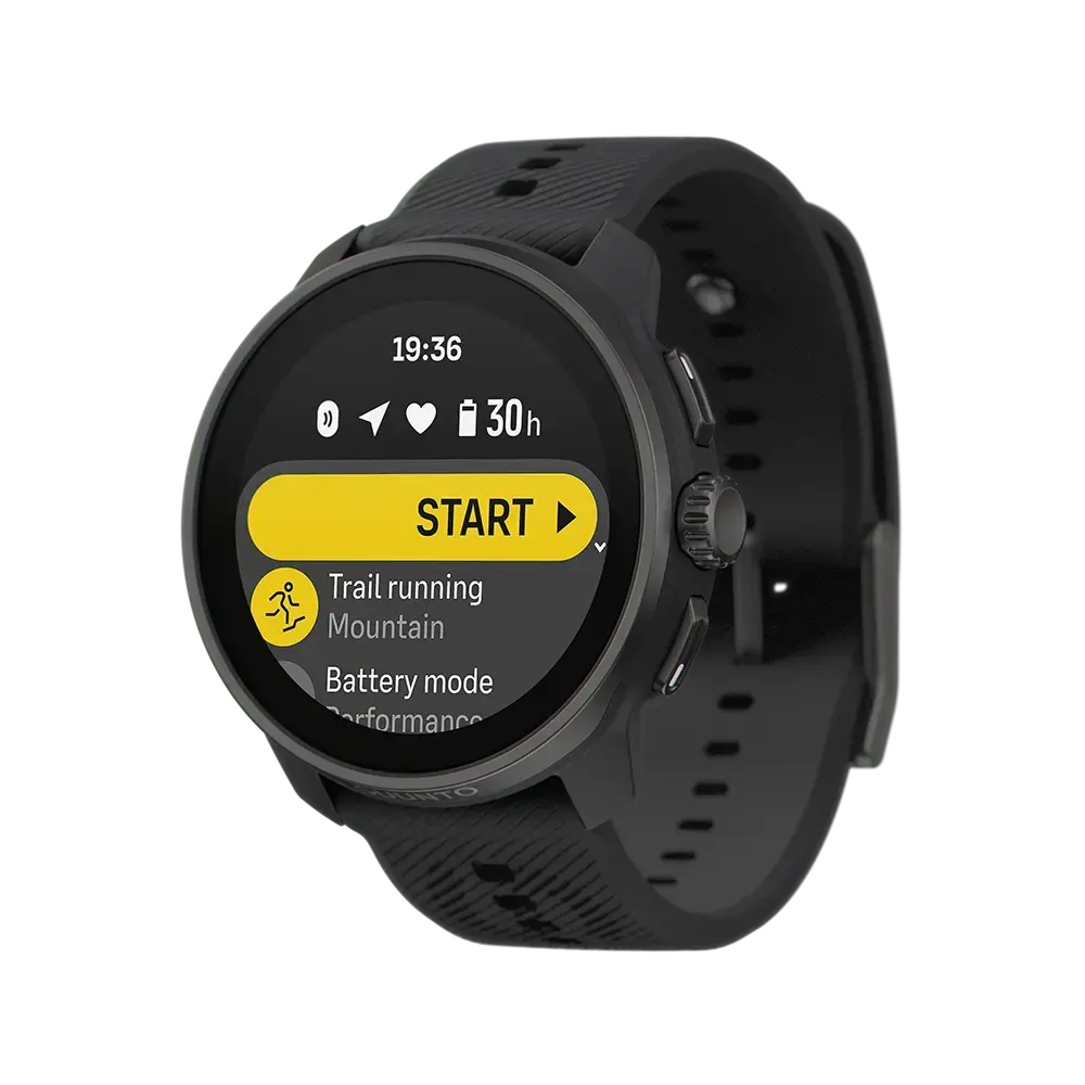 Suunto Race S GPS Sporthorloge All Black Zwart