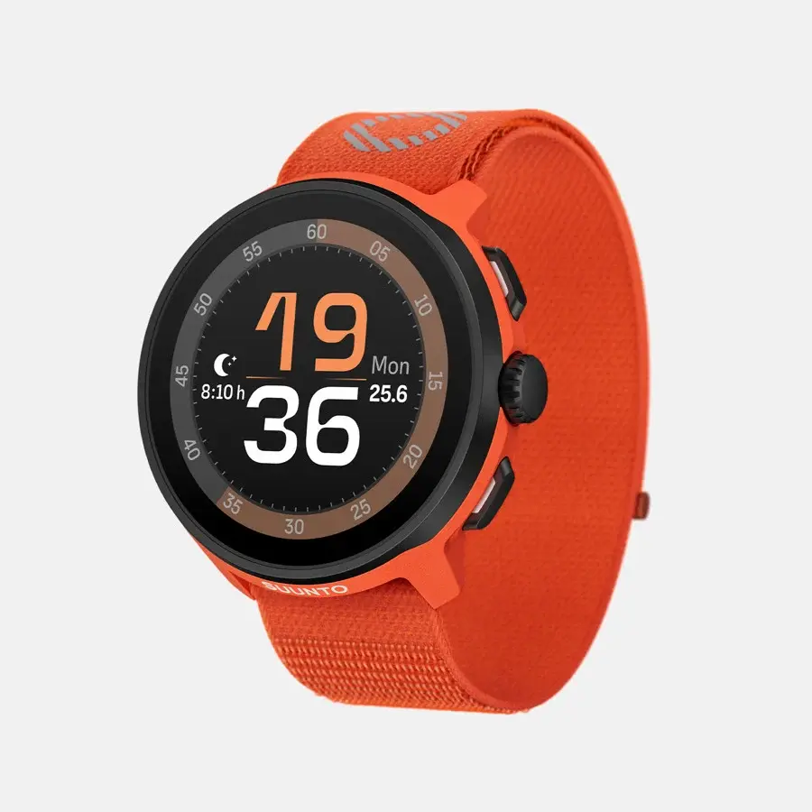 Suunto Run GPS Sporthorloge Coral Oranje