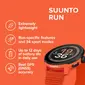 Suunto Run GPS Sporthorloge Coral Oranje