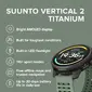 Tweedekans Suunto Vertical 2 Titanium GPS Sporthorloge Groen
