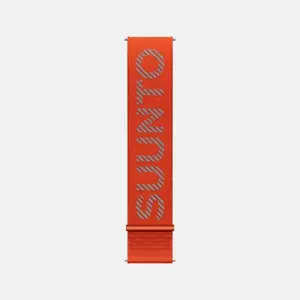 Suunto 22mm Athletic 7 Loop Textile Strap Oranje S/M