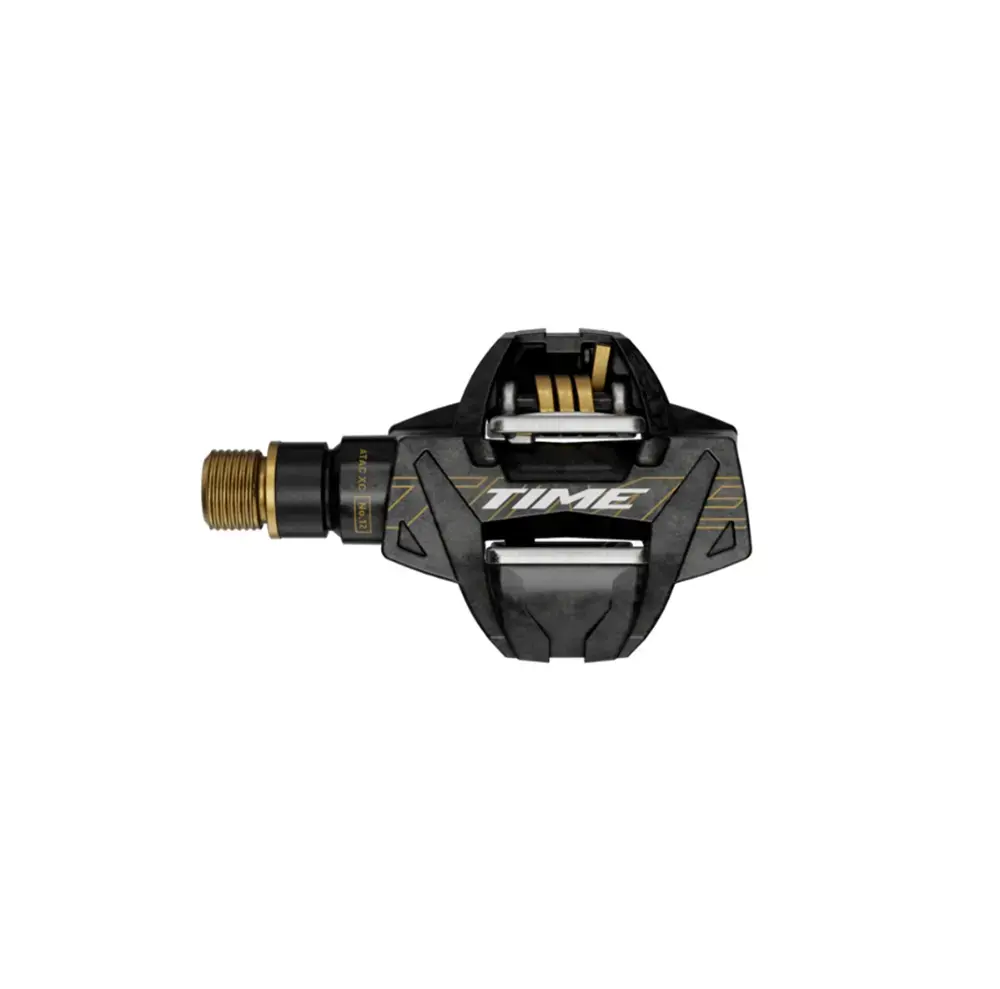 Time Atac XC 12 Titanium Carbon MTB Pedalen Goud