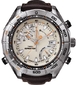 Timex Intelligent Quartz E-Altimeter Met Lederenband Outdoorhorloge