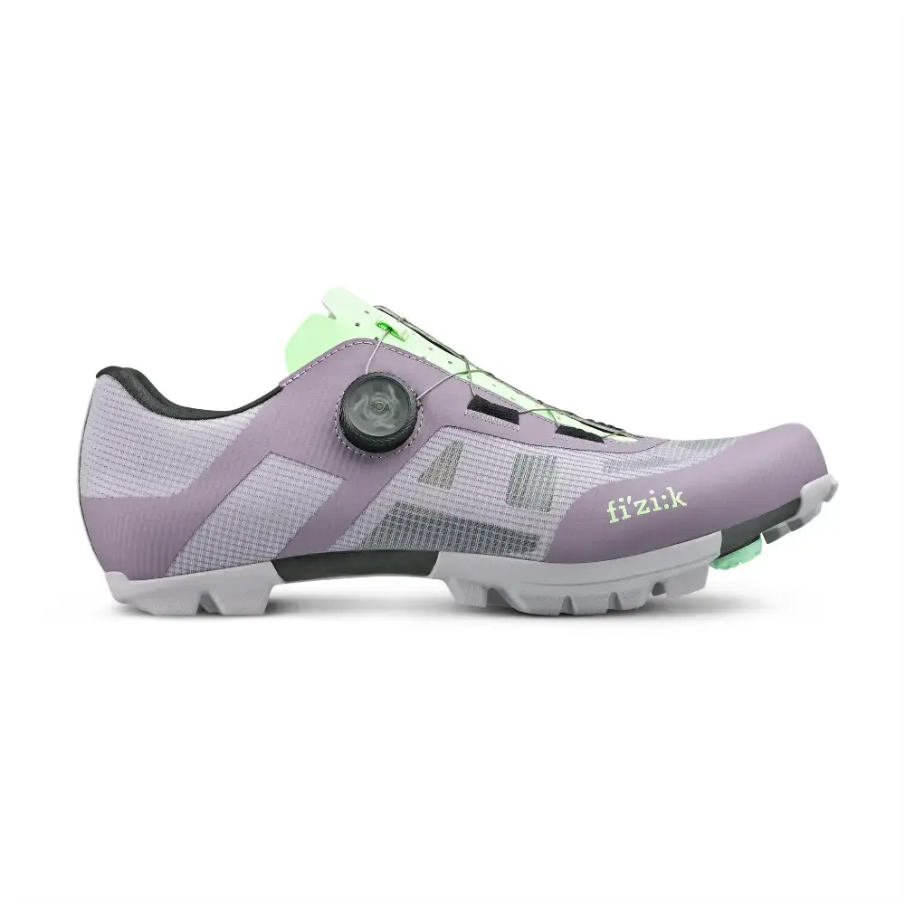 FIZIK Vento Proxy Wide Mountainbikeschoenen Paars/Mintgroen