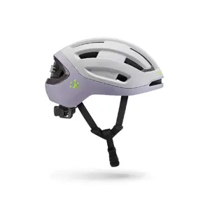 Fizik Kyros Race Fietshelm Lichtgrijs/Paars Dames