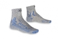 X-Socks Speed Metal Lady Zilver/Licht Blauw Dames Hardloopsokken
