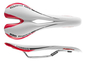 San Marco Aspide Arrowhead Red Edition Zadel Wit/Rood