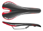 San Marco Aspide Red Edition Zadel Zwart Rood