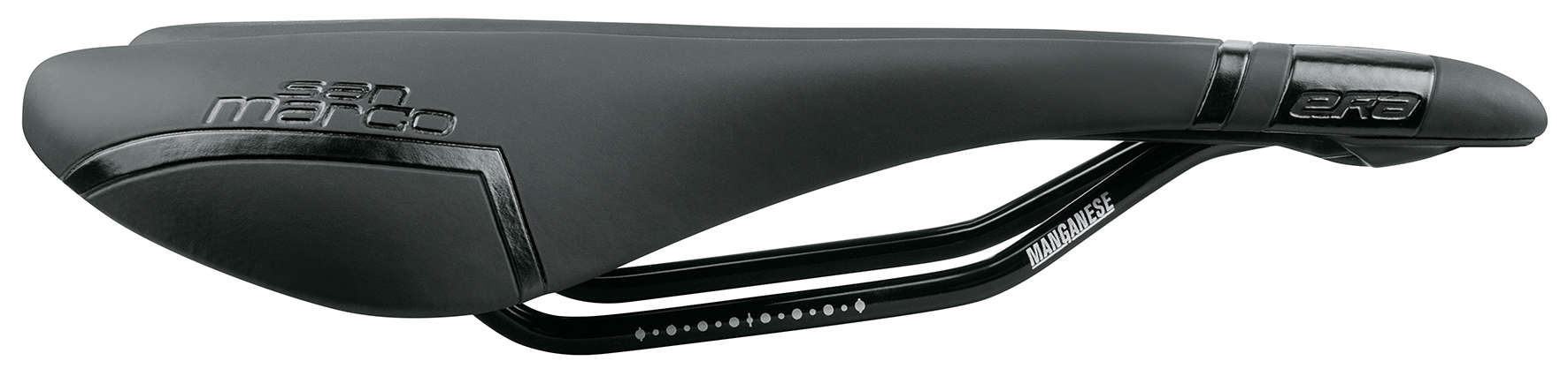 San Marco Era Open-Fit Dynamic Narrow Zadel Zwart/Zwart