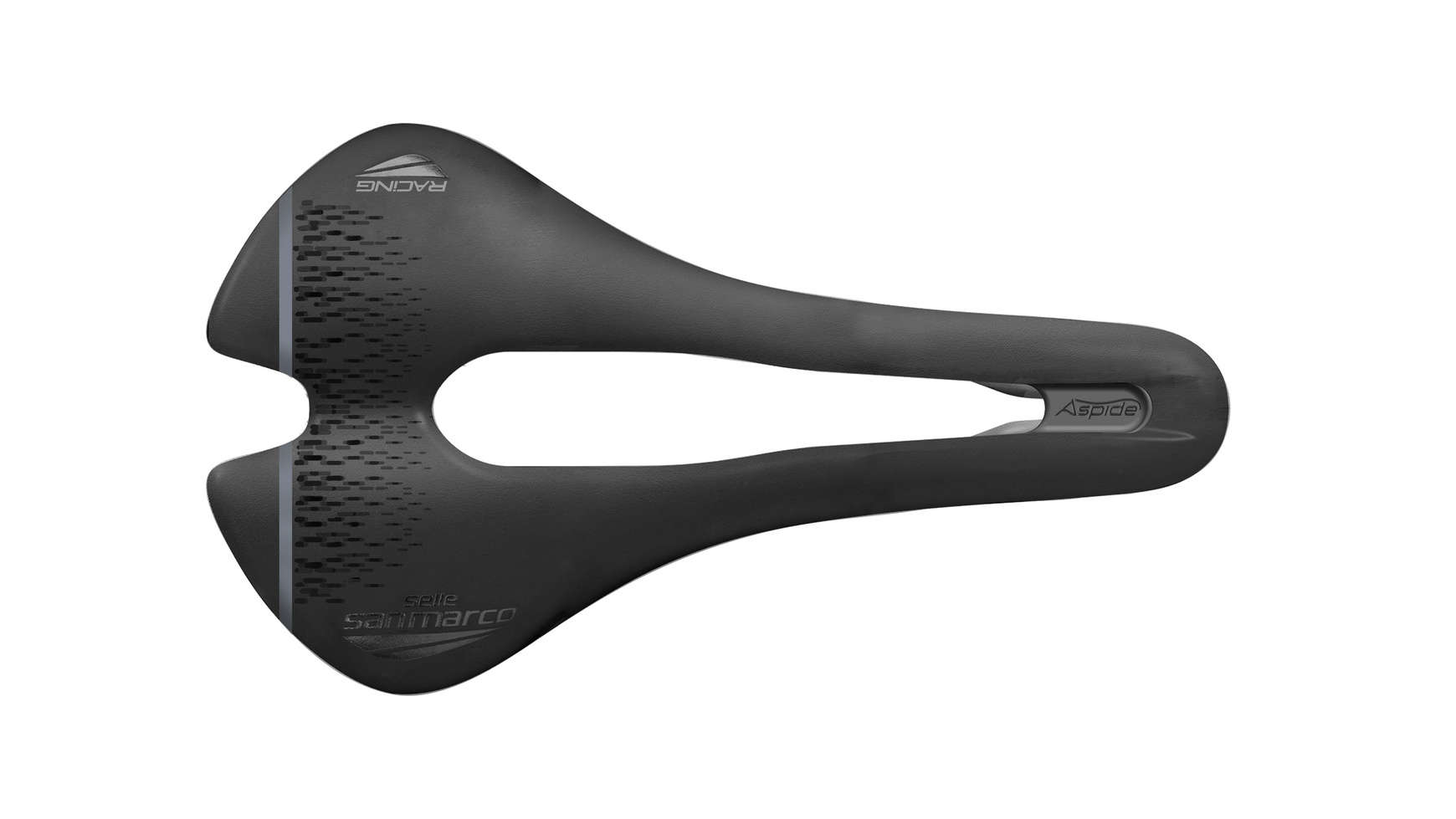 San Marco Aspide Short Open-Fit Racing Narrow S3 Zadel Zwart