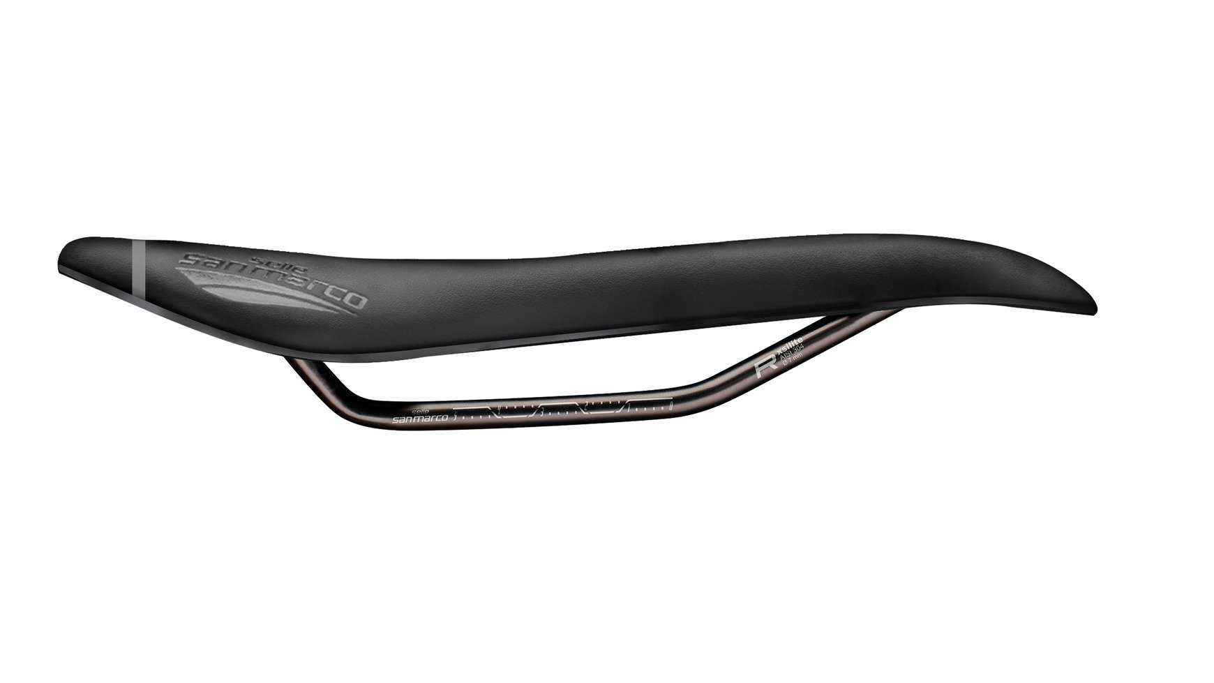 San Marco Aspide Short Open-Fit Racing Narrow S3 Zadel Zwart