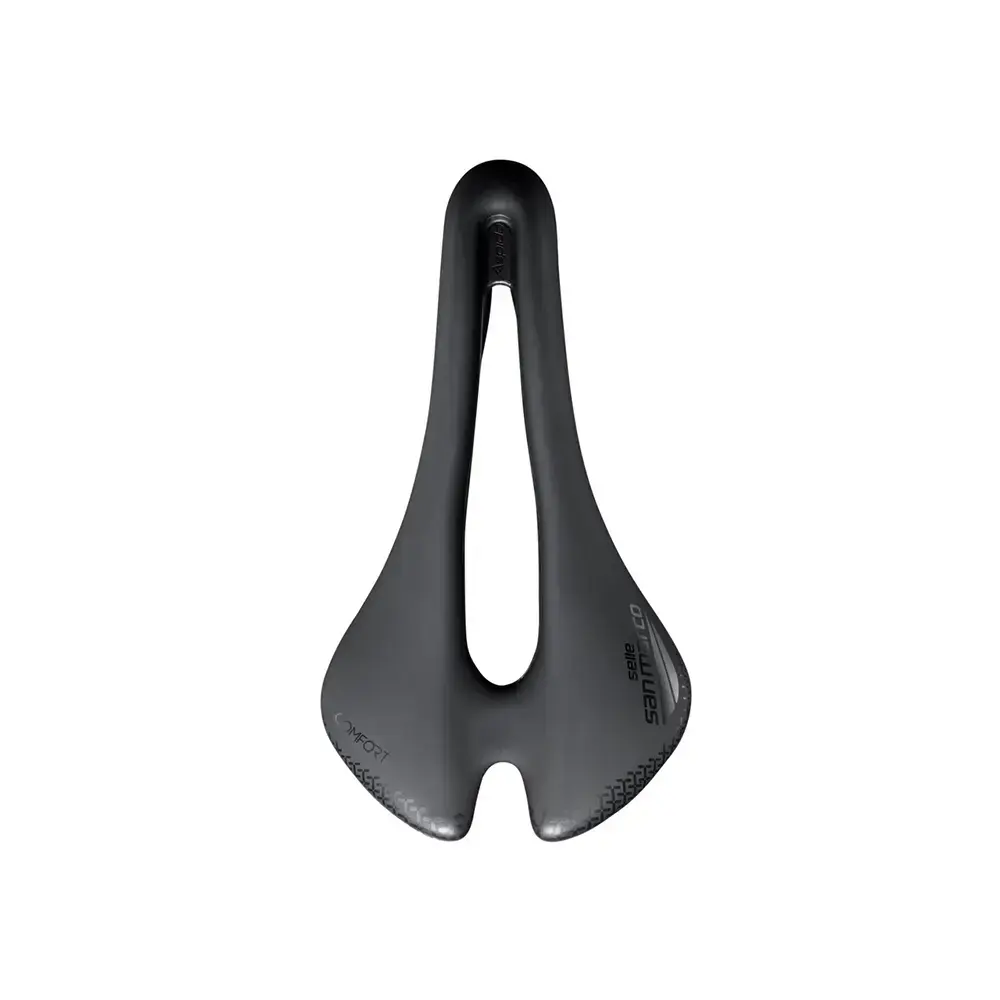 San Marco Aspide Short Open-Fit Comfort Dynamic Narrow Zadel Zwart