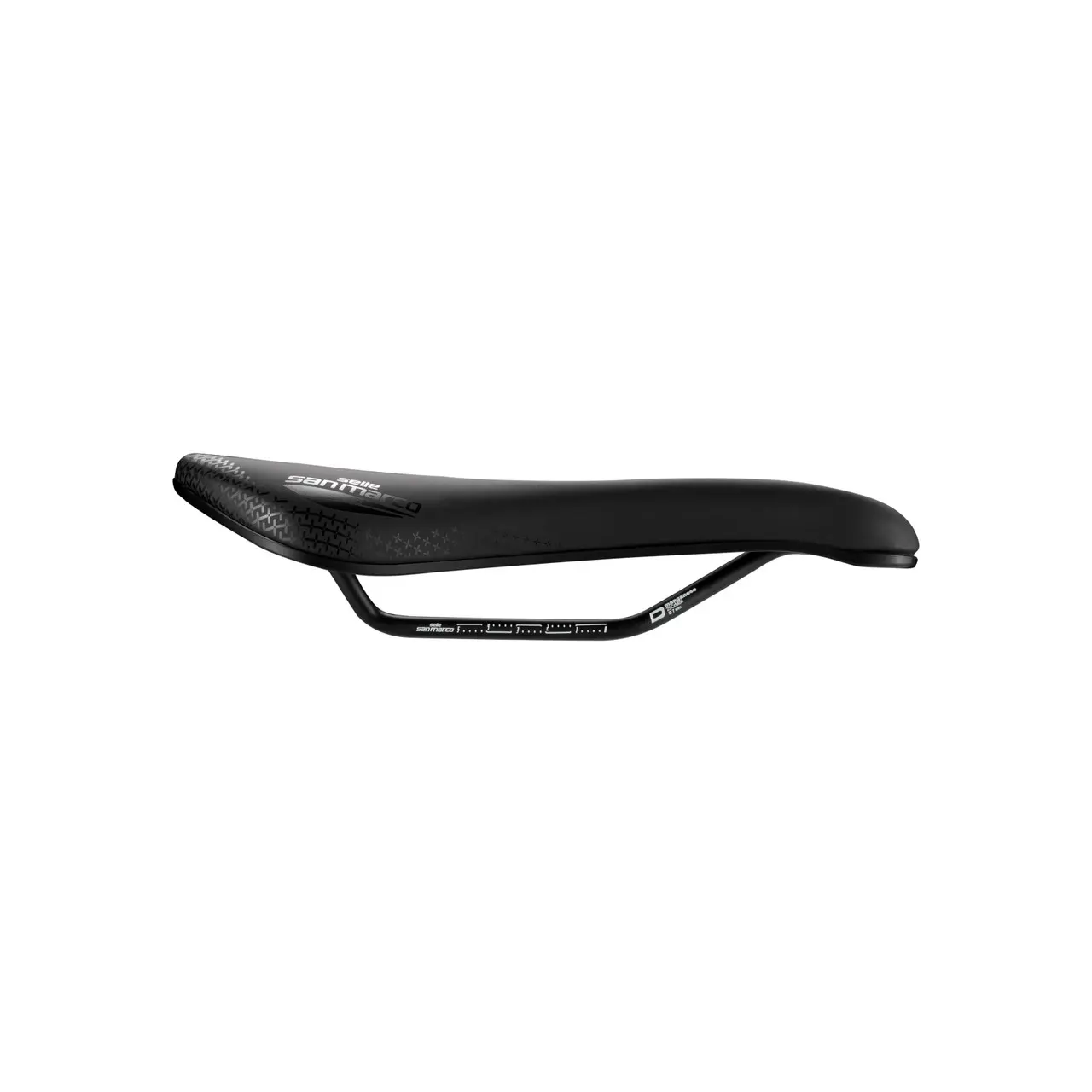 San Marco Aspide Short Open-Fit Comfort Dynamic Narrow Zadel Zwart