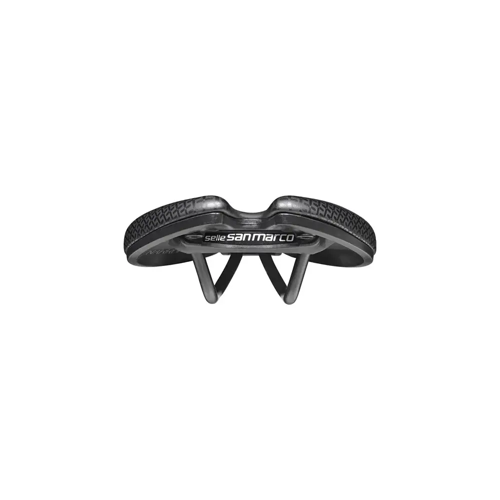 San Marco Aspide Short Open-Fit Comfort Dynamic Narrow Zadel Zwart