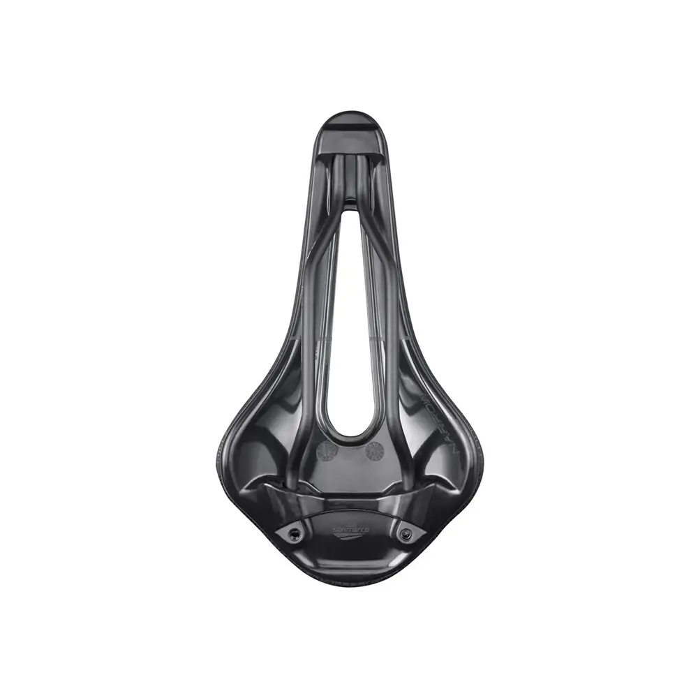 San Marco Shortfit 2.0 Comfort Open-Fit Dynamic Wide Zadel Zwart