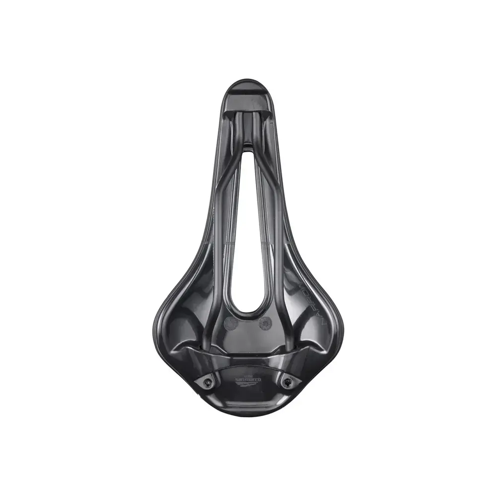 San Marco Shortfit 2.0 Open-Fit Dynamic Wide Zadel Zwart