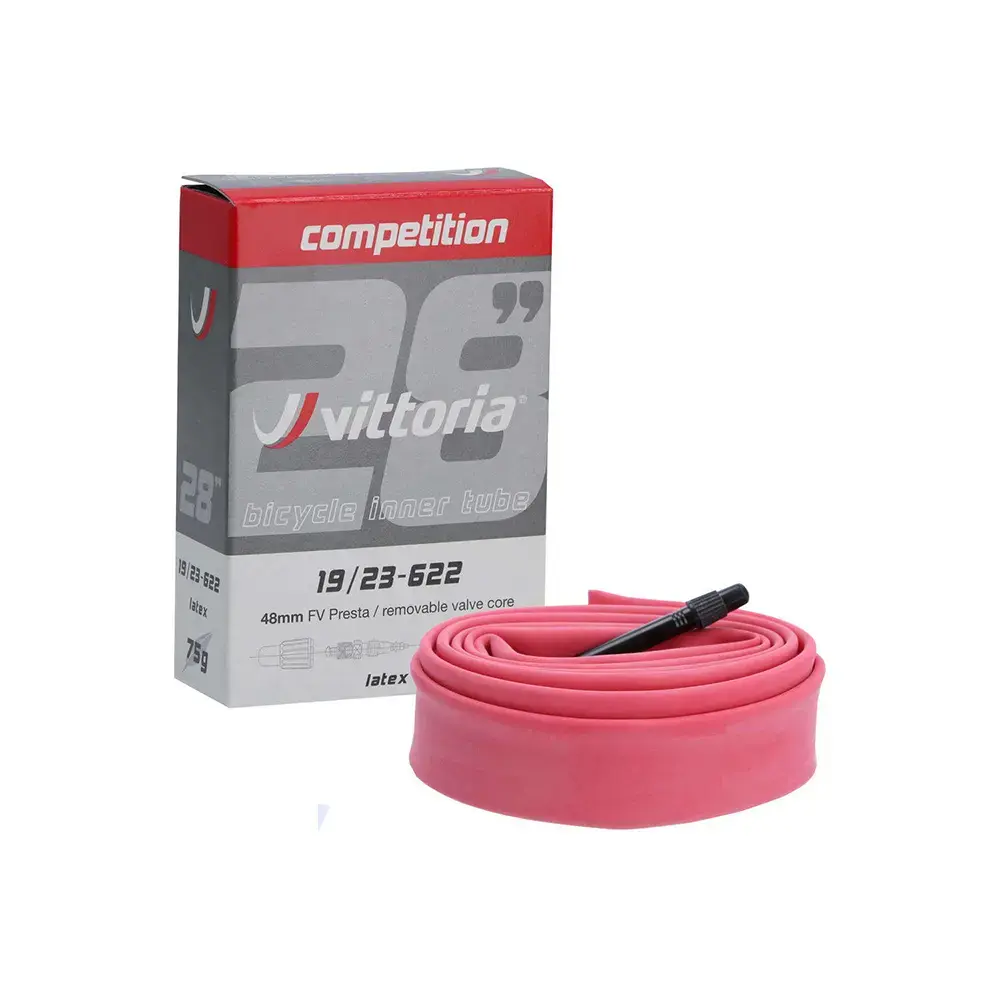 Vittoria Competition Latex Race Binnenband Presta Ventiel 48mm