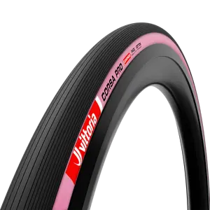 Vittoria Corsa PRO Speed TLR Limited Edition Racefiets Band Zwart/Roze