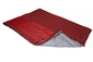 VAUDE Navajo 900 Slaapzak Rood Rits Links