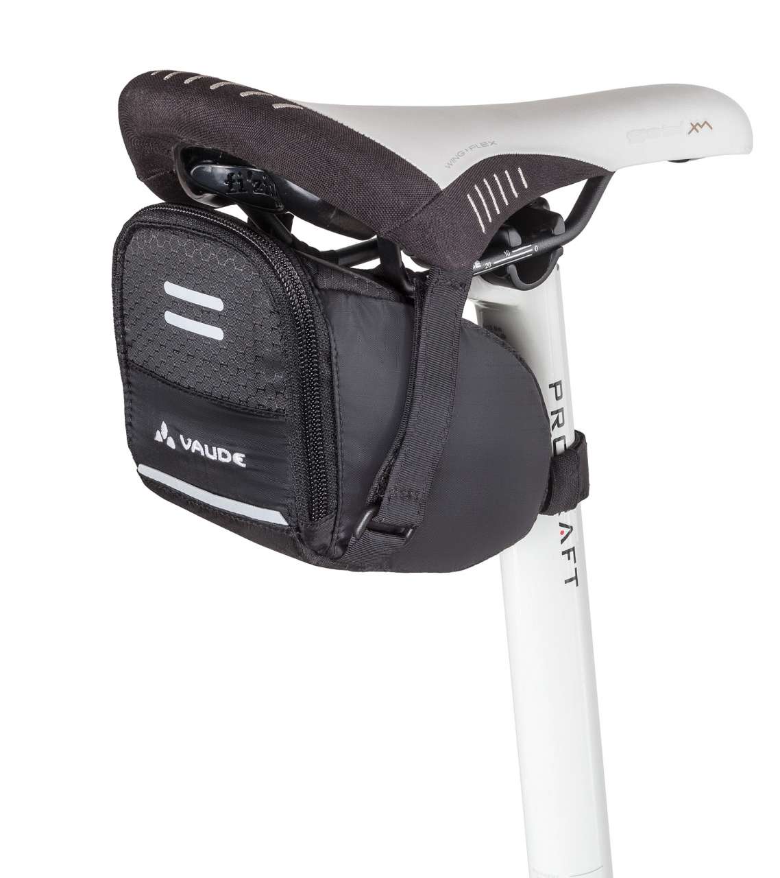 VAUDE Race Light XL Zadeltas Zwart
