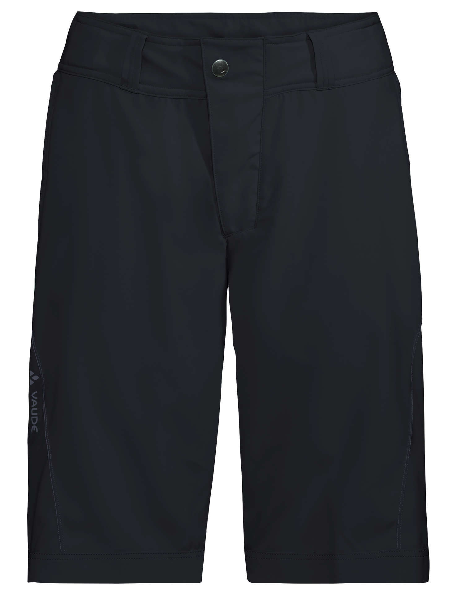 VAUDE Ledro Fietsbroek Kort Met Zeem Zwart Dames