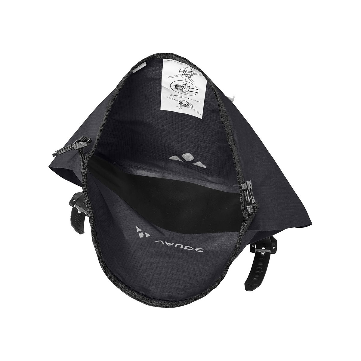 VAUDE Aqua Box Light Stuurtas Zwart/Zwart