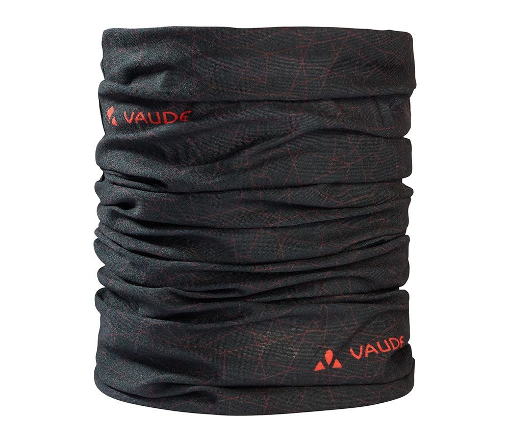 VAUDE Multitube Neckwarmer Zwart/Zwart