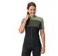 VAUDE Matera FZ Fietsshirt Korte Mouwen Groen Dames