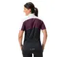VAUDE Matera FZ Fietsshirt Korte Mouwen Paars/Wit/Zwart Dames