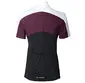 VAUDE Matera FZ Fietsshirt Korte Mouwen Paars/Wit/Zwart Dames