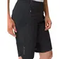 VAUDE Kuro Gravel Fietsbroek Kort Zwart Dames