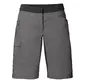 VAUDE Tremalzo II MTB Fietsbroek Kort Grijs/Zwart Dames