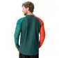 VAUDE Moab VI MTB Fietsshirt Lange Mouwen Groen/Rood Heren