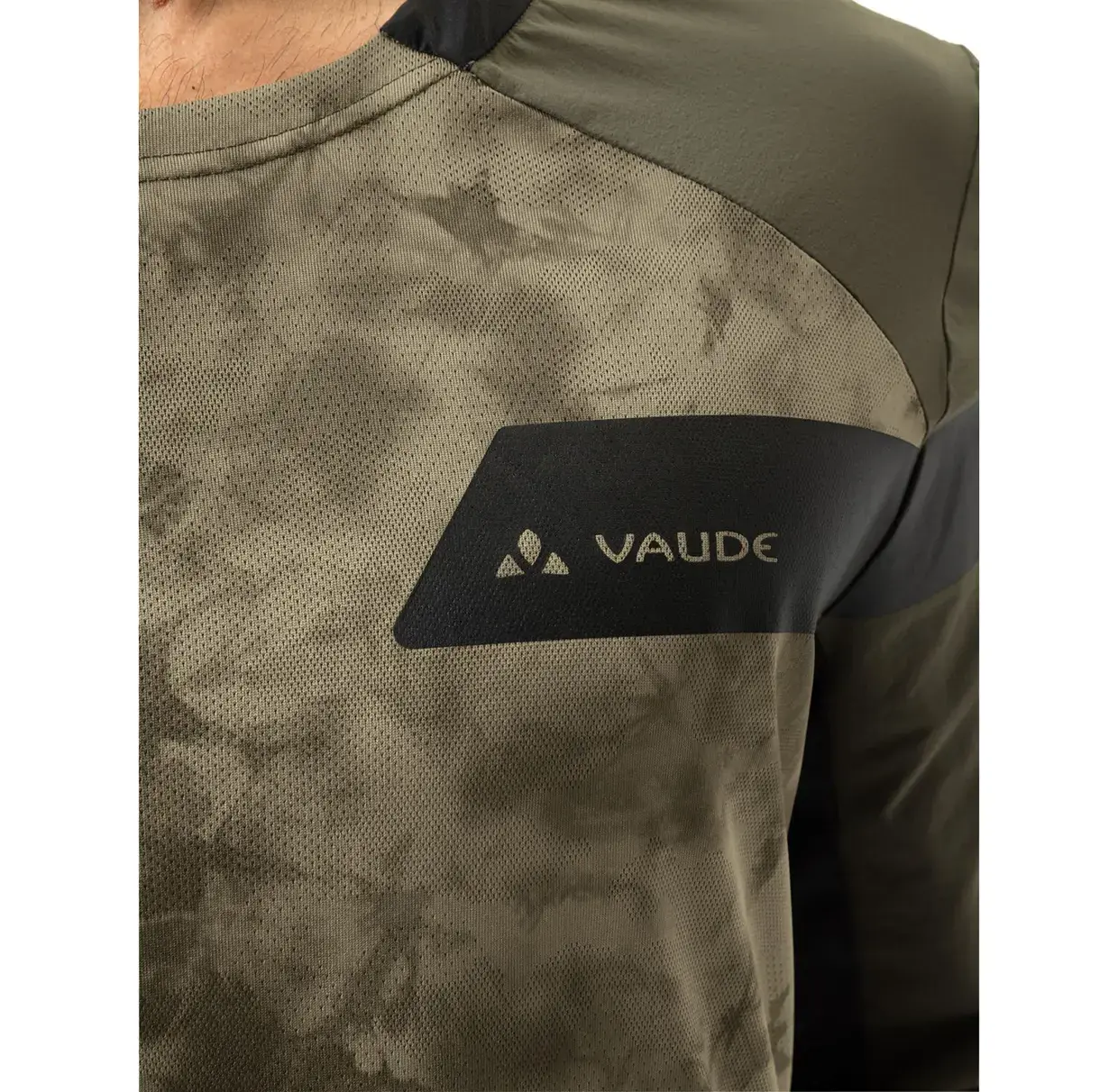 VAUDE Moab PRO MTB Fietsshirt Lange Mouwen Groen Heren