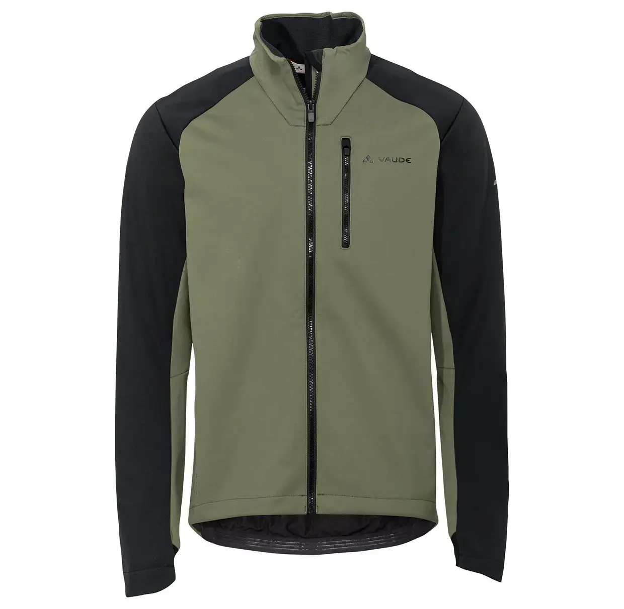 VAUDE Posta Softshell VI Fietsjack Groen/Zwart Heren