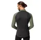 VAUDE Posta Tricot Fietsshirt Lange Mouwen Groen/Grijs Heren