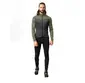 VAUDE Posta Tricot Fietsshirt Lange Mouwen Groen/Grijs Heren