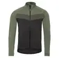 VAUDE Posta Tricot Fietsshirt Lange Mouwen Groen/Grijs Heren