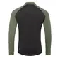 VAUDE Posta Tricot Fietsshirt Lange Mouwen Groen/Grijs Heren
