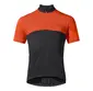 VAUDE Matera HZ Fietsshirt Korte Mouwen Zwart/Rood Heren
